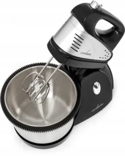LEHMANN Küchenmaschine 2,5 L Knetmaschine Rührmaschine Teigmaschine, Turbo Handmixer | Handrührer | Stabmixer | Hand Mixer 600W -Smart Kitchen Store 8488a929d9ea0f8d433272551b20dfe3