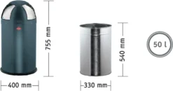 WESCO Treteimer "Push Two" Weiß 13 WESCO Treteimer "Push Two" Weiß -Smart Kitchen Store 84e9f7efb4a5711c2417b4bb6f04238c