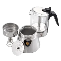 GRÄWE Espressokocher Mit Glaskanne, 6 Tassen -Smart Kitchen Store 850374fb20606eca9f6cdfbe2ff722ea