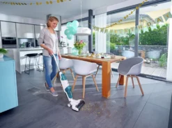Leifheit Set Akku-Saugwischer Regulus Aqua PowerVac Inkl. Zwei Extra Reinigungswalzen -Smart Kitchen Store 85a3773ba7481ad91bf8b816057b5b08