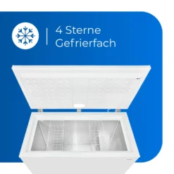 Exquisit Gefriertruhe GT320-030D Weiss | 300 L Nutzinhalt | Weiß -Smart Kitchen Store 860470355233e4d8bf36304cd41e4e7a