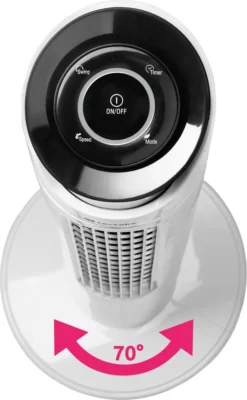 Tectake Turmventilator 110 Cm - Weiß -Smart Kitchen Store 8774facab80a34663309296d86326b5a