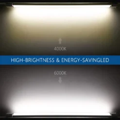 Anten LED Feuchtraumleuchte, 120CM 36W Wannenleuchte 4000k Neutralweiß, 3300Lumen Deckenleucht Wasserfest IP65 14 Anten LED Feuchtraumleuchte, 120CM 36W Wannenleuchte 4000k Neutralweiß, 3300Lumen Deckenleucht Wasserfest IP65 -Smart Kitchen Store 87880ec904d5b5e336cfda4c0d6bde02