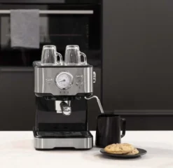 Princess 2 Tassen Espresso- & Kapselmaschine Mit Milchaufschäumer 41 Princess 2 Tassen Espresso- & Kapselmaschine Mit Milchaufschäumer -Smart Kitchen Store 88be0f4005221b460a74dbedc1c14265