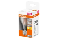 Osram LED Leuchtmittel Classic A75 E27 8W Warmweiß, Weiß Matt -Smart Kitchen Store 88c89506c3ff757efd9b69fcf0f1acee