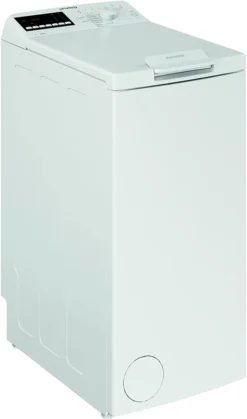 Privileg PWT E71253P N (DE) Toplader Waschmaschine / 7 Kg / 1152 UpM/Soft-Opening/Kurz 45‘/Startzeitvorwahl/Wolle-Programm/Wasserschutz/Bügelleicht-Option/Kindersicherung Weiß [ -Smart Kitchen Store 89d504a968cc4def030e71403b58fbec