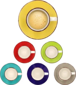 18tlg Kaffeeservice Malaga Kaffee Tee-Gedeck 6Pers Kaffeetassen Dessertteller Abstrakt Handbemalt 15 18tlg Kaffeeservice Malaga Kaffee Tee-Gedeck 6Pers Kaffeetassen Dessertteller Abstrakt Handbemalt -Smart Kitchen Store 89db7d3658020229d9ea042645890fc3