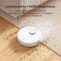 Dreame D10 Plus Saugroboter Mit Absaugstation(2,5 L) Saug- & Wischroboter Auto-Empty Dock App Sprachsteuerung For Pet Hair, Carpet, Hard Floor -Smart Kitchen Store 8a2e7eb1ca6ca26df4e7b3a0a1e0651e