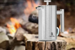 Bjørn Liebdhal French Press Edelstahl Kaffeemaschine Auch Für Camping : 0.6 Liter -Smart Kitchen Store 8a2fe1c922bd76ff54371685a5bcc625