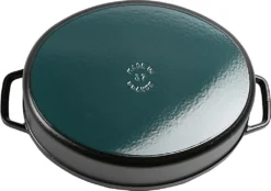 STAUB Cocotte Oval 37cm Schwarz -Smart Kitchen Store 8a3542b7f7112d7e37dc85426c352904