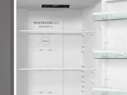 Gorenje NRK 6202 ES4 Kühl-Gefrierkombination / 200 Cm / 331 L / No Frost Plus / Multi Airflow System / Silber / Metallisch -Smart Kitchen Store 8aaad1f7bca0d95192fdf47c6885ad68