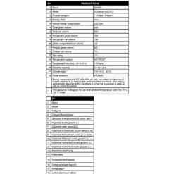 Sharp - SJ-BA05DTXL2-EU - Kühl-Gefrierkombination - - Silber -Smart Kitchen Store 8b41f56242dd7195ac9b57248dfbbb5d