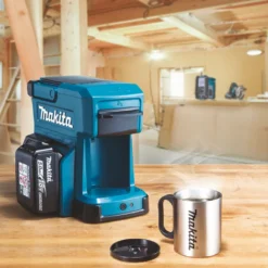 Makita Akku / Netz Tragbare Mobile Kaffeemaschine Caffee DCM501Z 18V 230V -Smart Kitchen Store 8c50386c3ed475ba1049c1620359fee6