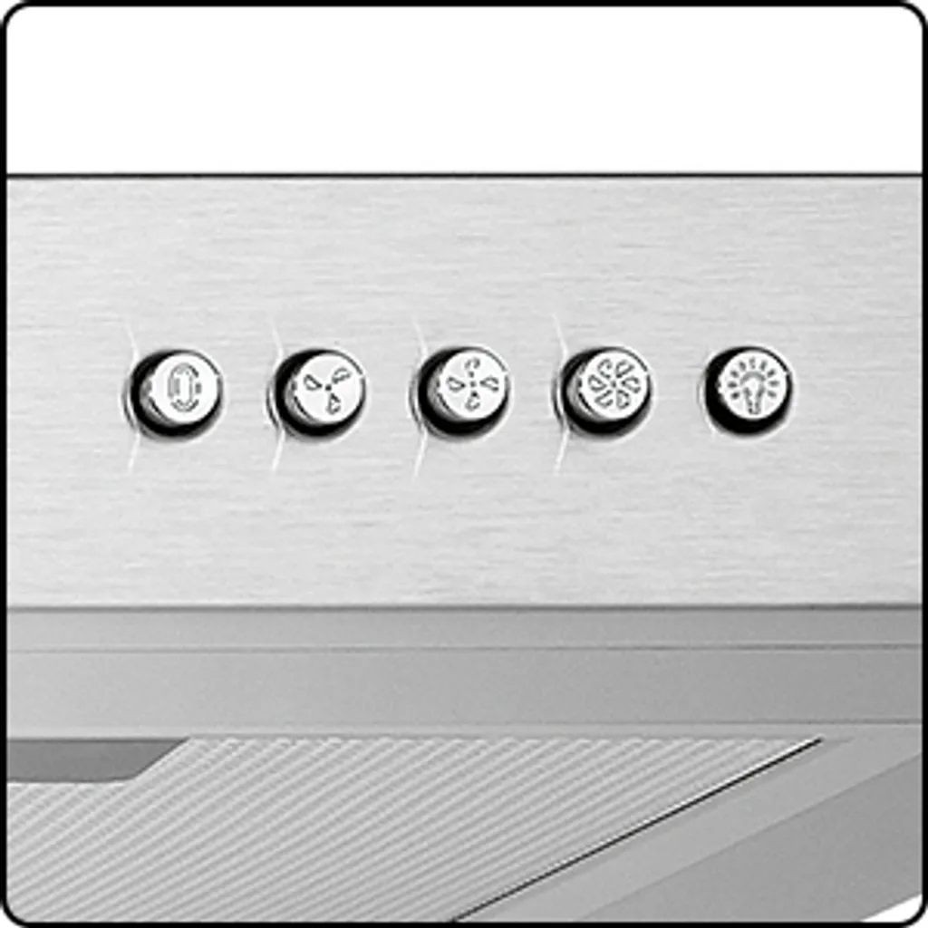 Bomann DU 7600 IX Dunstabzugshaube/ 60 Cm Breite/ Umluft- Oder Abluftbetrieb/ Edelstahl 8 Bomann DU 7600 IX Dunstabzugshaube/ 60 Cm Breite/ Umluft- Oder Abluftbetrieb/ Edelstahl – Bild 6