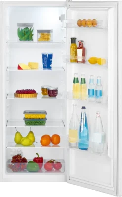 Bomann VS 7339 Vollraumkühlschrank, 242 Liter Nutzinhalt, Temperaturbereich: 0°C +8°C, Türanschlag Rechts, Wechselbar, Weiß -Smart Kitchen Store 8cd55363fd9191106150392f37d974e2