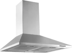 PKM Dunstabzugshaube Wandhaube Wandesse Wandmontage 6091H Edelstahl 60 Cm