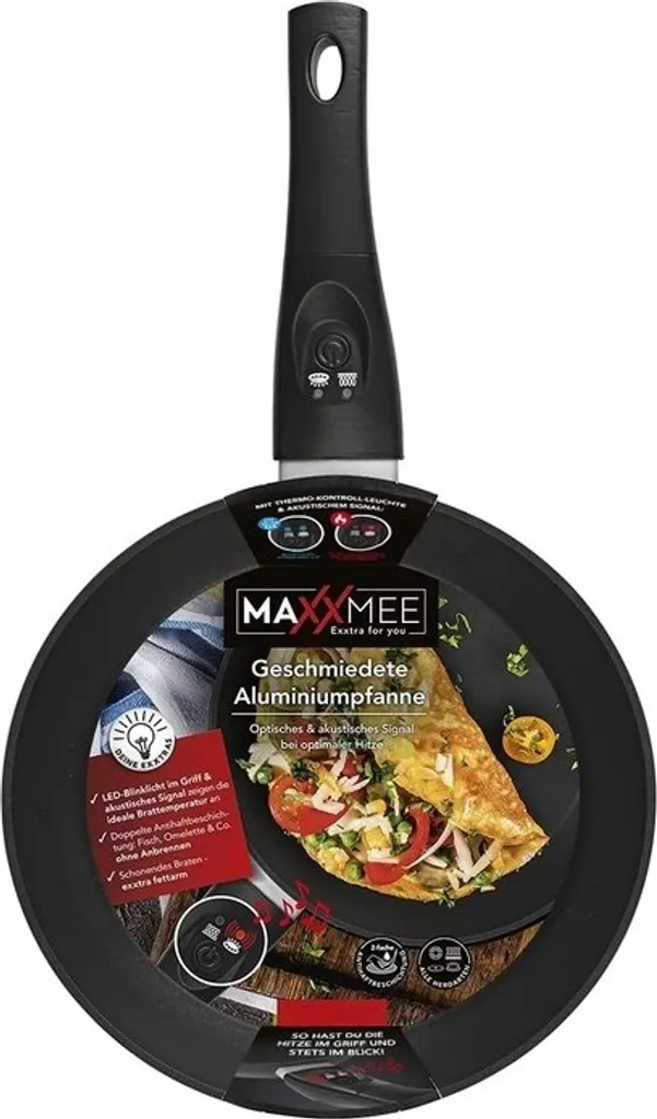 Pfanne Bratpfanne LED Anzeige Signalton Beschichtung Antihaft Induktion Kochen 10 Pfanne Bratpfanne LED Anzeige Signalton Beschichtung Antihaft Induktion Kochen – Bild 8