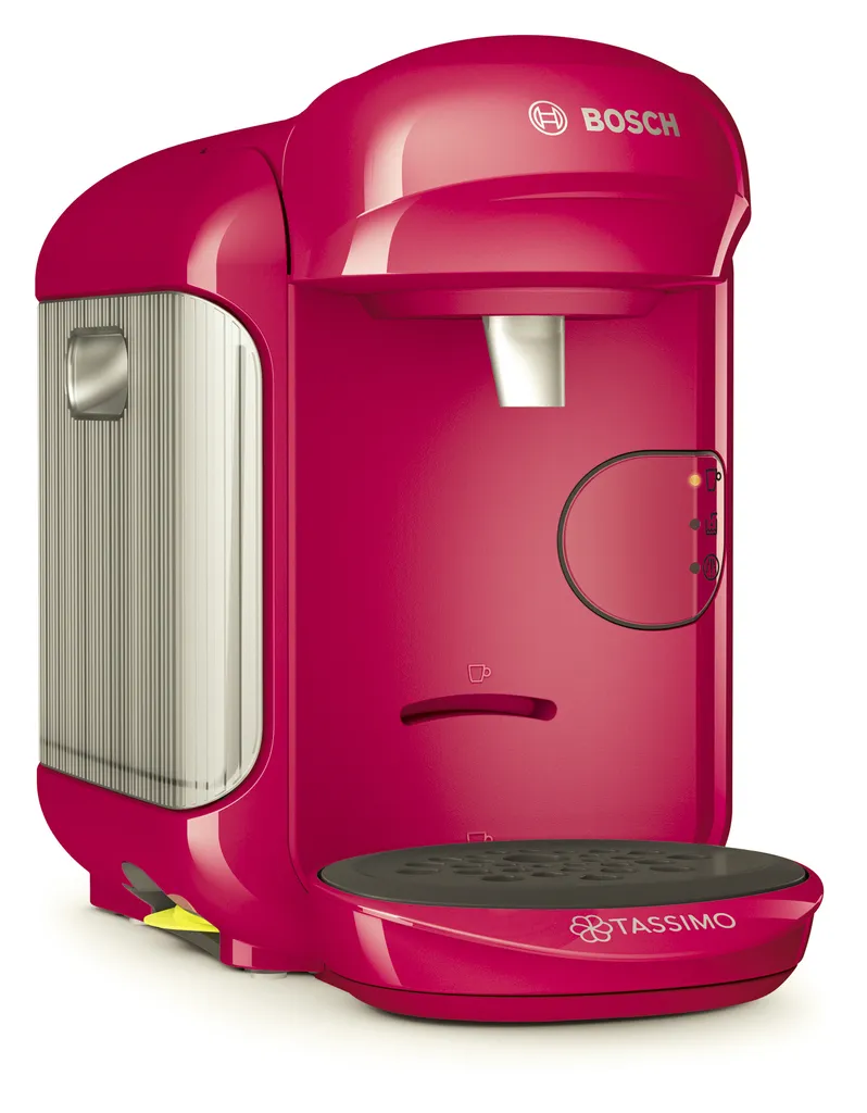 Bosch Tassimo Vivy2 Kapselmaschine TAS1401, Kompaktes Design, Vollautomatisch, Geeignet Für Alle Tassen - Pink 4 Bosch Tassimo Vivy2 Kapselmaschine TAS1401, Kompaktes Design, Vollautomatisch, Geeignet Für Alle Tassen - Pink – Bild 2