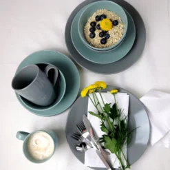 Mäser 931914 Kombiservice Pastell Selection Für 4 Personen, Steinzeug, Grau (1 Set, 16-teilig) 16 Mäser 931914 Kombiservice Pastell Selection Für 4 Personen, Steinzeug, Grau (1 Set, 16-teilig) -Smart Kitchen Store 8e3e1f0fe330206658f987541f01ff9a