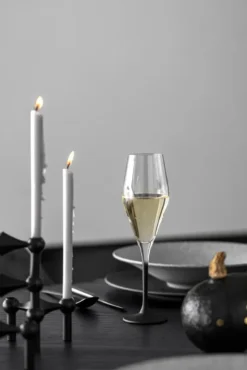 Villeroy & Boch Champagnerkelch Manufacture Rock Klar,schwarz, 4 Tlg. -Smart Kitchen Store 8e4c81b2565f9a72c87a0b1d6fe5512b