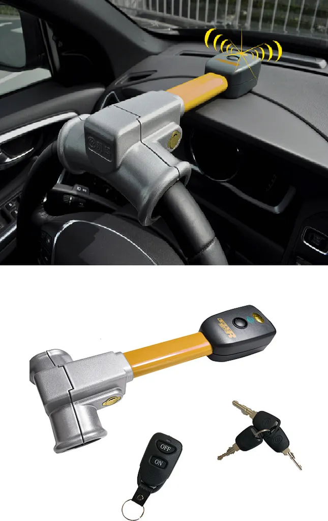 SWAT Lock-R Pro SN Diebstahlsicherung & Lenkradkralle Mit Alarm & Fernbedienung Für Lenkräder 4 SWAT Lock-R Pro SN Diebstahlsicherung & Lenkradkralle Mit Alarm & Fernbedienung Für Lenkräder – Bild 2