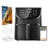 Cosori Smart 5,5-Liter Heißluftfritteuse Mit Spießgestell -Smart Kitchen Store 8f2bb469d5cf9867fa0dd09cb2afba04