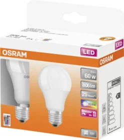 Osram LED Leuchtmittel Retrofit A60 E27 9,7W Warmweiß, Dimmbar, Weiß Matt -Smart Kitchen Store 8f550c26912fb7b64e58f6b63175fdc2