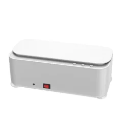 Weiß Ultraschall Schmuckreiniger, Tragbare Ultraschall Reinigungsmaschine, Kleiner Ultraschall-Reiniger Für Brillen/Uhren/Ohrringe/Ringe/Halsketten -Smart Kitchen Store 9038d1bbdc93cb6ebd73bff156c954f8