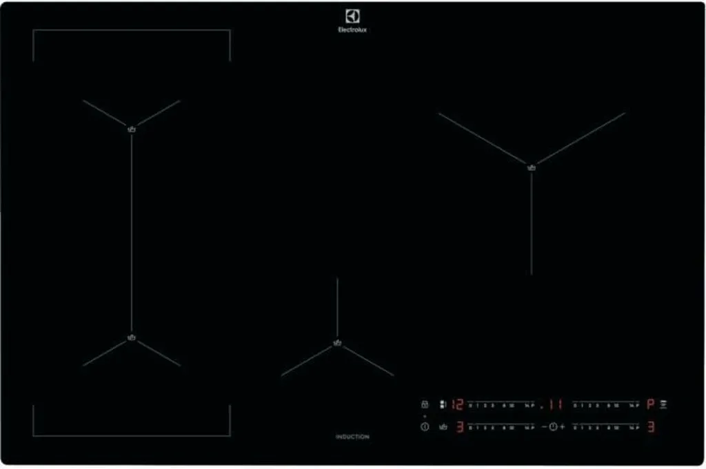 ELECTROLUX EIS824 SenseBoil - Induktionskochfeld - 4 Brenner - 7350W - L78 X T52cm - Schwarz 3 ELECTROLUX EIS824 SenseBoil - Induktionskochfeld - 4 Brenner - 7350W - L78 X T52cm - Schwarz