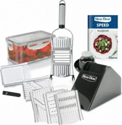 TS24Direkt Edition Genius Nicer Dicer Speed XXXL Vorteilsset 13tlg. Plus Schäler