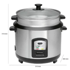 Clatronic Reis-Kocher Multi-Kocher Dampf-Garer 700 W + Löffel RK 3567 -Smart Kitchen Store 921b4624240d85a51deb649a59bf49db
