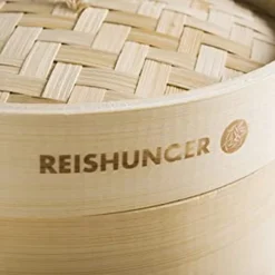 Reishunger Bambusdämpfer (Ø 20 Cm), Für 2 Personen, Inkl. 2 Baumwolltücher 11 Reishunger Bambusdämpfer (Ø 20 Cm), Für 2 Personen, Inkl. 2 Baumwolltücher -Smart Kitchen Store 9261e32ead995ab71f1bd63b19e478d5