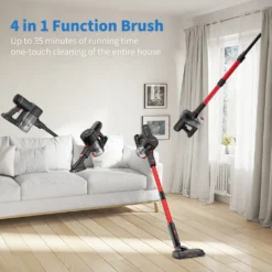 26KpA Staubsauger Akku Handstaubsauger Beutellos HEPA Filter 4in1 Kabellos 160W Kabellos,mit LED -Smart Kitchen Store 927a45f63910b6abdd1c1b7131fac06a