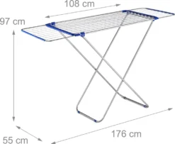 Relaxdays Ausziehbarer Wäscheständer Aus Edelstahl -Smart Kitchen Store 9419d6572212ad8ae09e1fd496725778