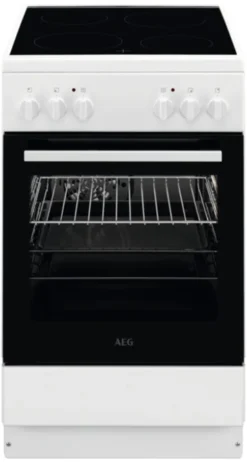 AEG - CCB54080BW - Standherd - Ceran - Weiß - 50 Cm