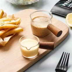 90ml Mini-Milchtopf Aus Glas, Saucenpfanne Mit Einzelnen Ausläufen, Milchbecher Für Westliches Restaurant Mini-Milchkännchen -Smart Kitchen Store 95cb7e76826c57e6209470d66cba7d14