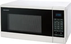Sharp R270W Mikrowelle Weiß 800 W -Smart Kitchen Store 95e19e1efe44767bd204da942eec0519