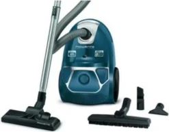 Rowenta RO3950 Bodenstaubsauger Für Beutel + Zubehör 750=2000W Blau -Smart Kitchen Store 96962ca86709e57a931d093a8c783010