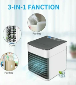 3 In1 Mini Luftkühler Klimageräte Klimaanlage Air Cooler Mobile Ventilator Befeuchter -Smart Kitchen Store 971dc679ee3fc2f771fc00a425581256