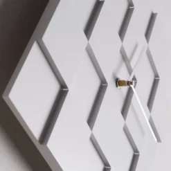 DESIGN WANDUHR 3D PLATES | 30cm Quadratische Küchenuhr Moderne Wanduhr -Smart Kitchen Store 9751bb80595e1e9dd462bb160e8aef41