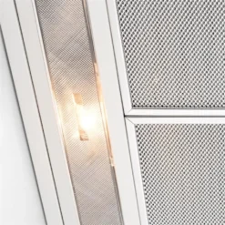 Klarstein UW60SF - Dunstabzugshaube , Abzugshaube , Unterbauhaube , Wandhaube , Energieeffizienzklasse C , 60cm , Abluft- / Umluft , 205 M³/h Max. Abluftleistung , 71 DB , Silber -Smart Kitchen Store 97615a869f512376aec329b727183740