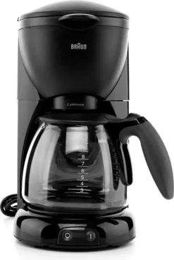 BRAUN Kaffeemaschine KF 560/1 Schwarz -Smart Kitchen Store 97fef206f23c3921bbefcdf82a45c59a