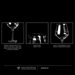 KROSNO Avant-Garde Bier-Tulpen Bier-Gläser, 6er-Set, 420 Ml -Smart Kitchen Store 98331ce8a2188b82e80cc7e7ef7bc812