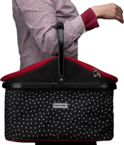 Kühlkorb 25 L Schwarz Rot Snövit - Schwarz Weiss -Smart Kitchen Store 9851c96ad9a49658fe6a6d9e768a66b8