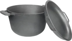 Gusseisen Topf 4L Gusseiserner Topf Ø 22cm Kochtopf Aus Gusseisen Mit Deckel-Bratpfanne -Smart Kitchen Store 988be6f3912f9a16d21ad98217c68794