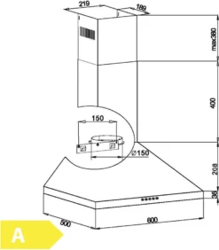 Amica KH 17286-3 E Wandhauben - Edelstahl 13 Amica KH 17286-3 E Wandhauben - Edelstahl -Smart Kitchen Store 99c6cb8d5541e4e393abc86ed5434ded