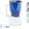 Glas Wasserfilter Wessper 2,5 L Mit 10 Filterkartuschen, Kompatibel Mit Brita Maxtra -Smart Kitchen Store 9aeead43ed3f5d791ee6abf05fe8d903