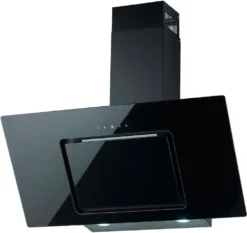 PKM Dunstabzugshaube Mit Randabsaugung Kopffreihaube S7-90ABTH Schwarz 90 Cm