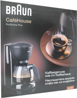 BRAUN Kaffeemaschine KF 560/1 Schwarz -Smart Kitchen Store 9cb477c3834a28ea7bb70b64b110c091