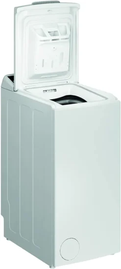 Privileg PWT E71253P N (DE) Toplader Waschmaschine / 7 Kg / 1152 UpM/Soft-Opening/Kurz 45‘/Startzeitvorwahl/Wolle-Programm/Wasserschutz/Bügelleicht-Option/Kindersicherung Weiß [ -Smart Kitchen Store 9d05b0eff311a617b1d75704930b7100